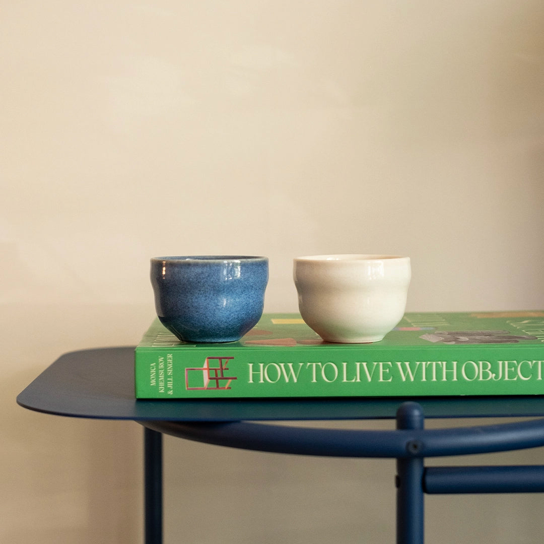 Stoneware Cortado Bardak - İnci Beyaz