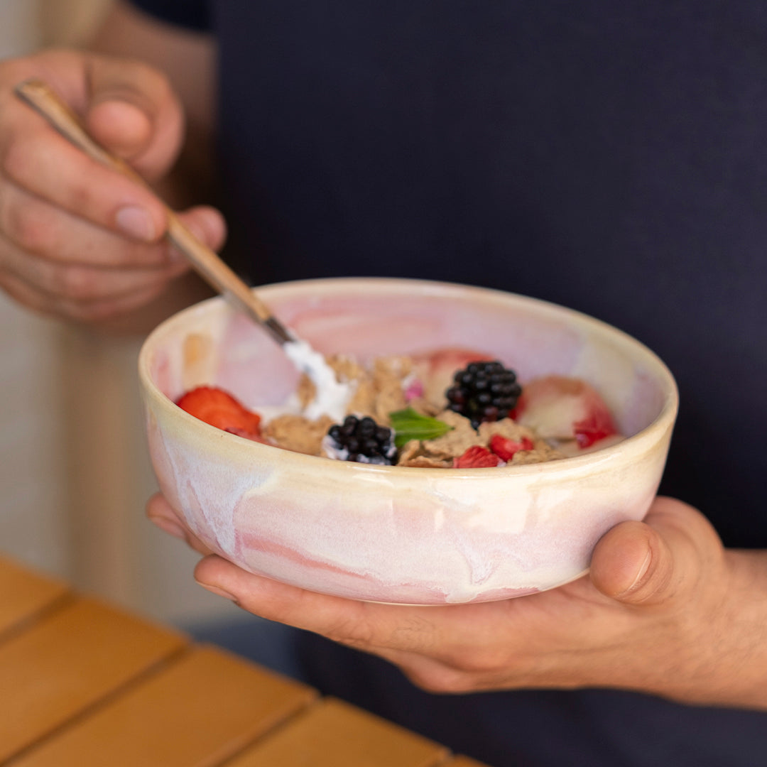 Stoneware Bowl - Müdavim Pembe