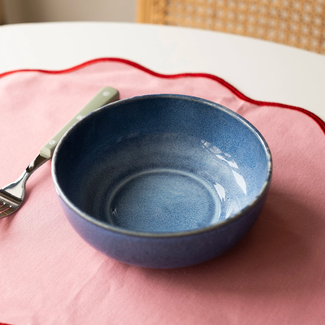 Stoneware Bowl - Sayfi Mavi