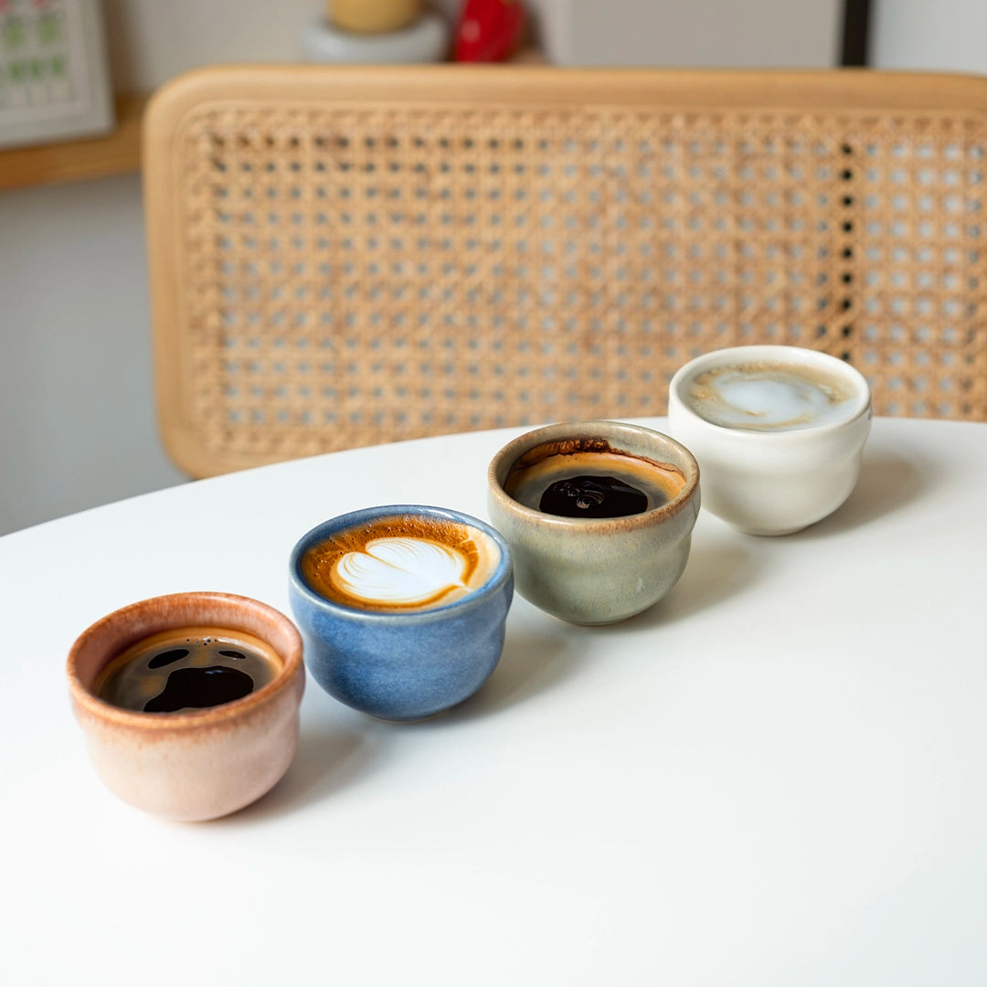 Stoneware Cortado Bardak - İnci Beyaz