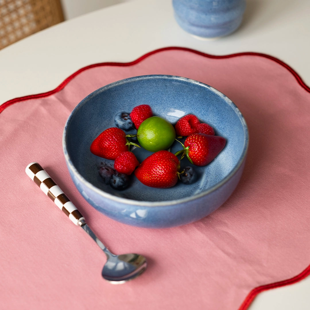 Stoneware Bowl - Sayfi Mavi