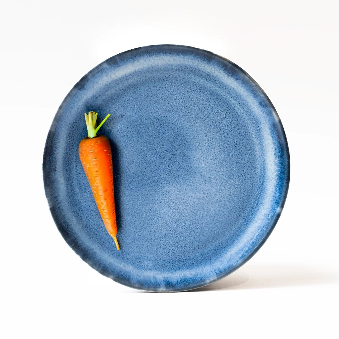 Stoneware Yemek Tabağı - Sayfi Mavi