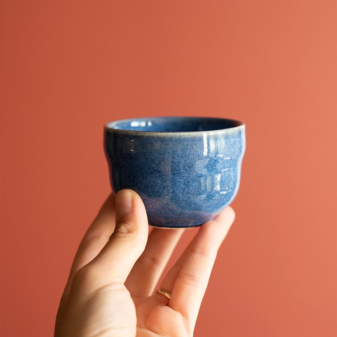 Stoneware Cortado Bardak - Sayfi Mavi