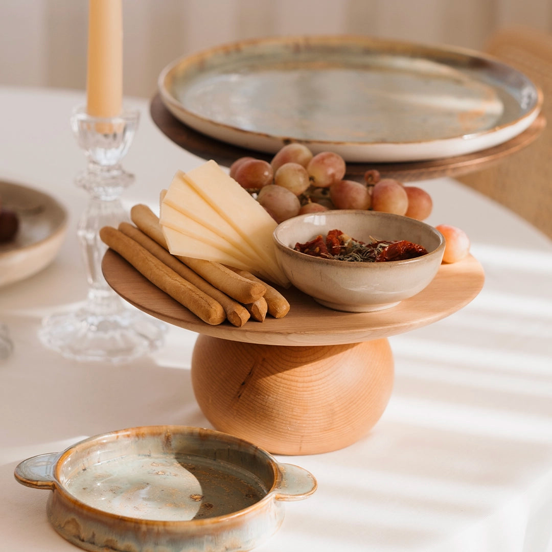 Ahşap Sunumluk No.1 (Açık)