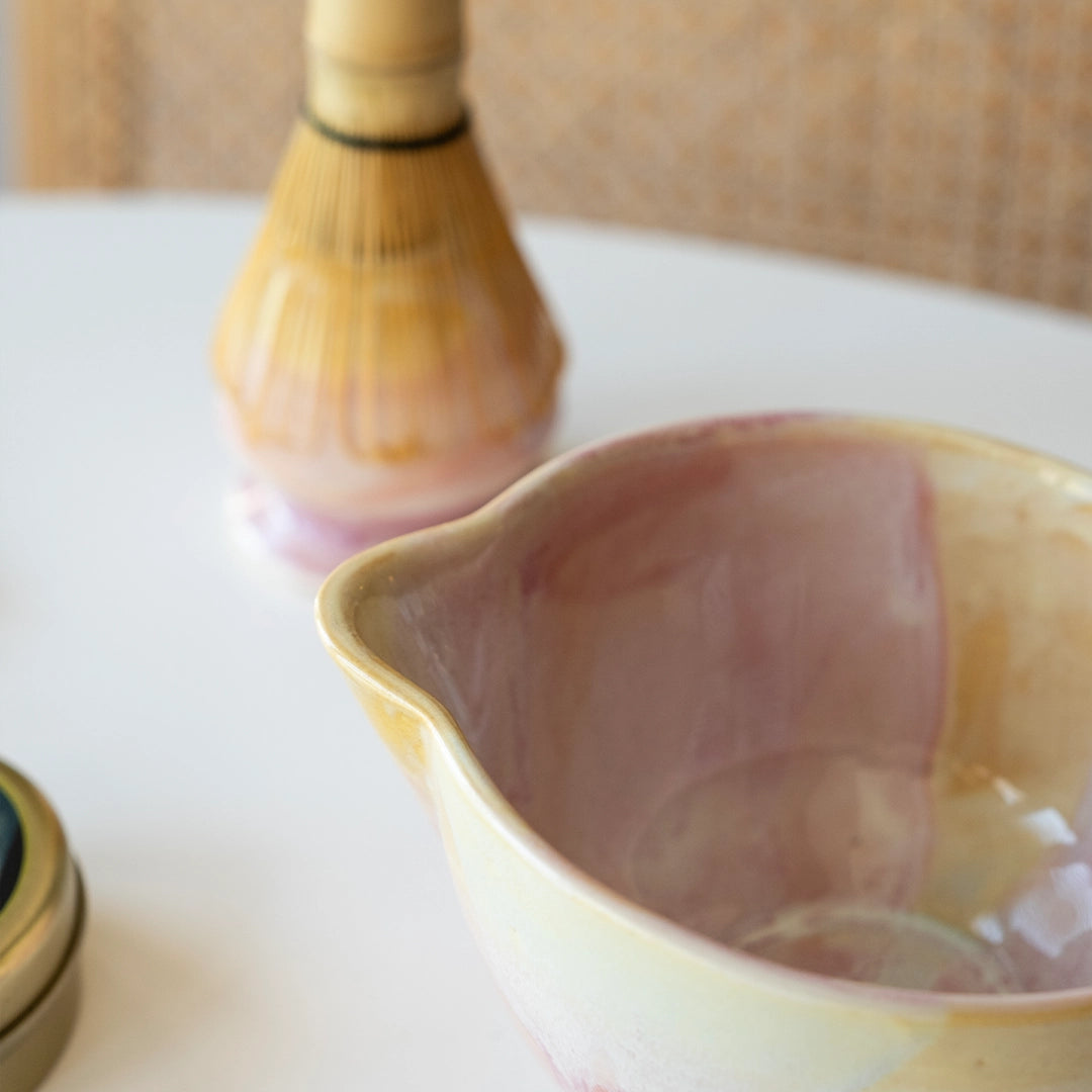 Stoneware Matcha Kasesi - Müdavim Pembe