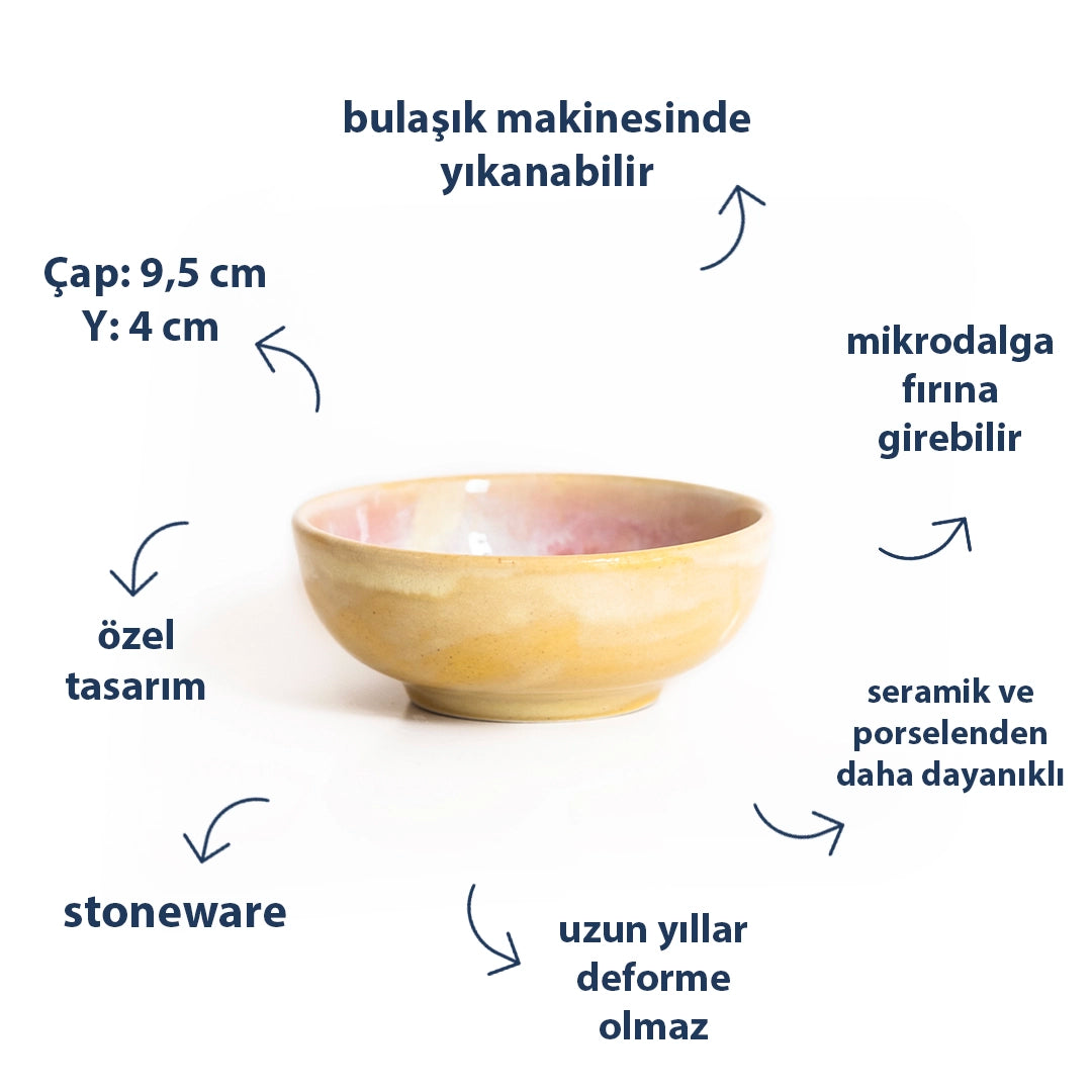 Stoneware Sosluk - Müdavim Pembe