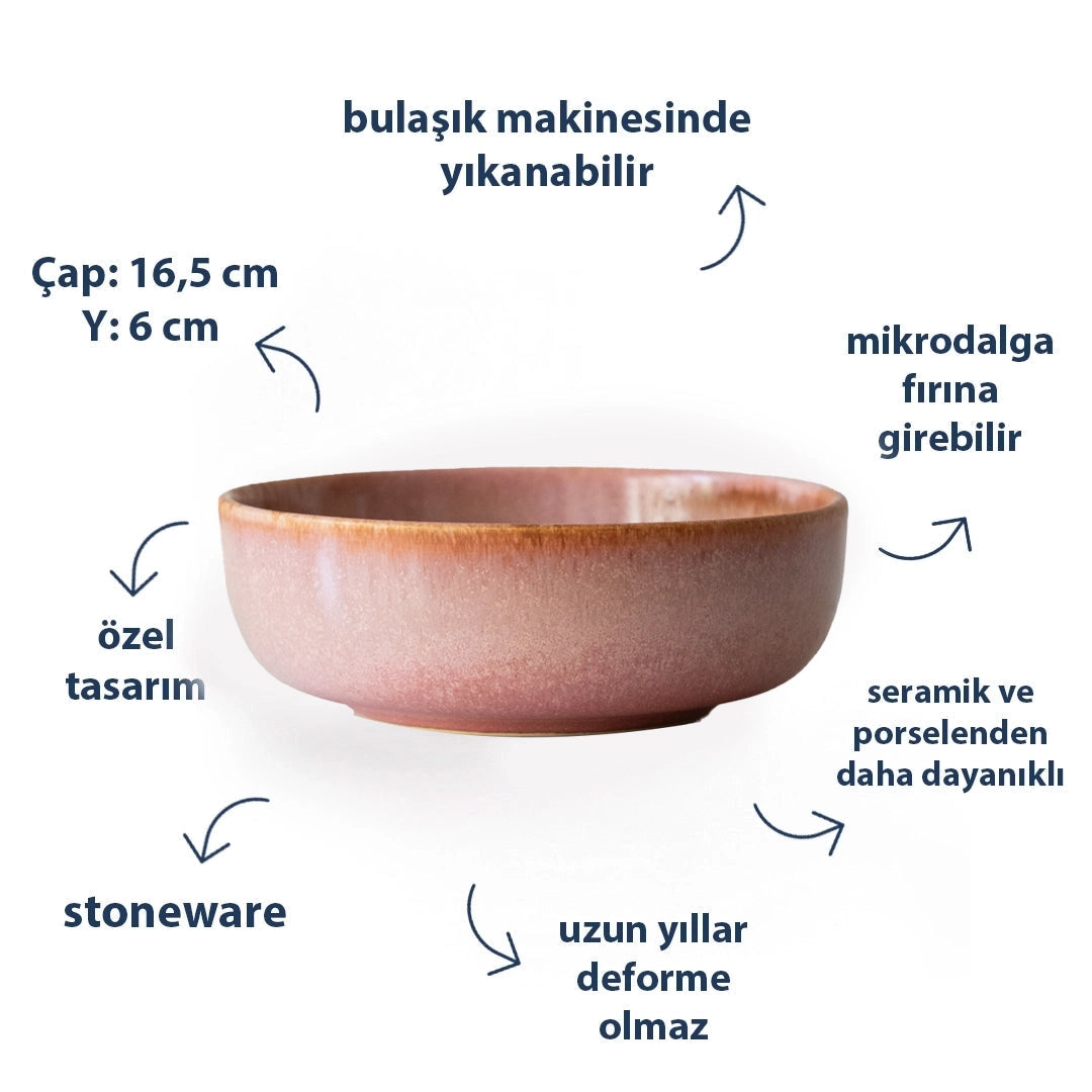 Stoneware Bowl - Gonca Pembe