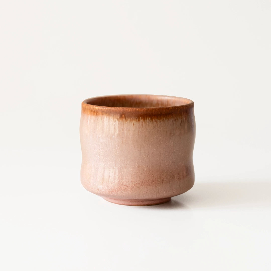 Stoneware Büyük Bardak - Gonca Pembe