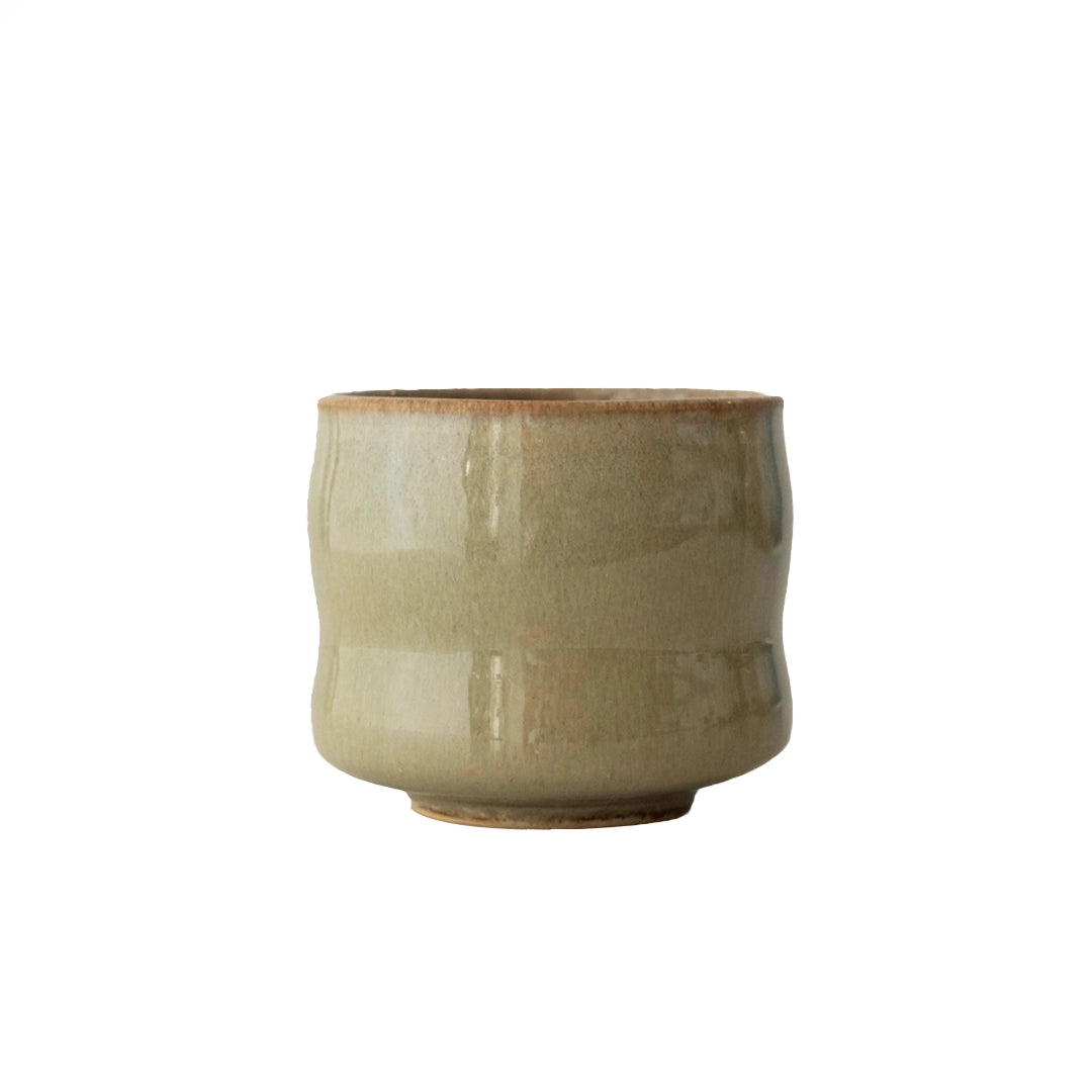 Stoneware Büyük Bardak - Müdavim Yeşil