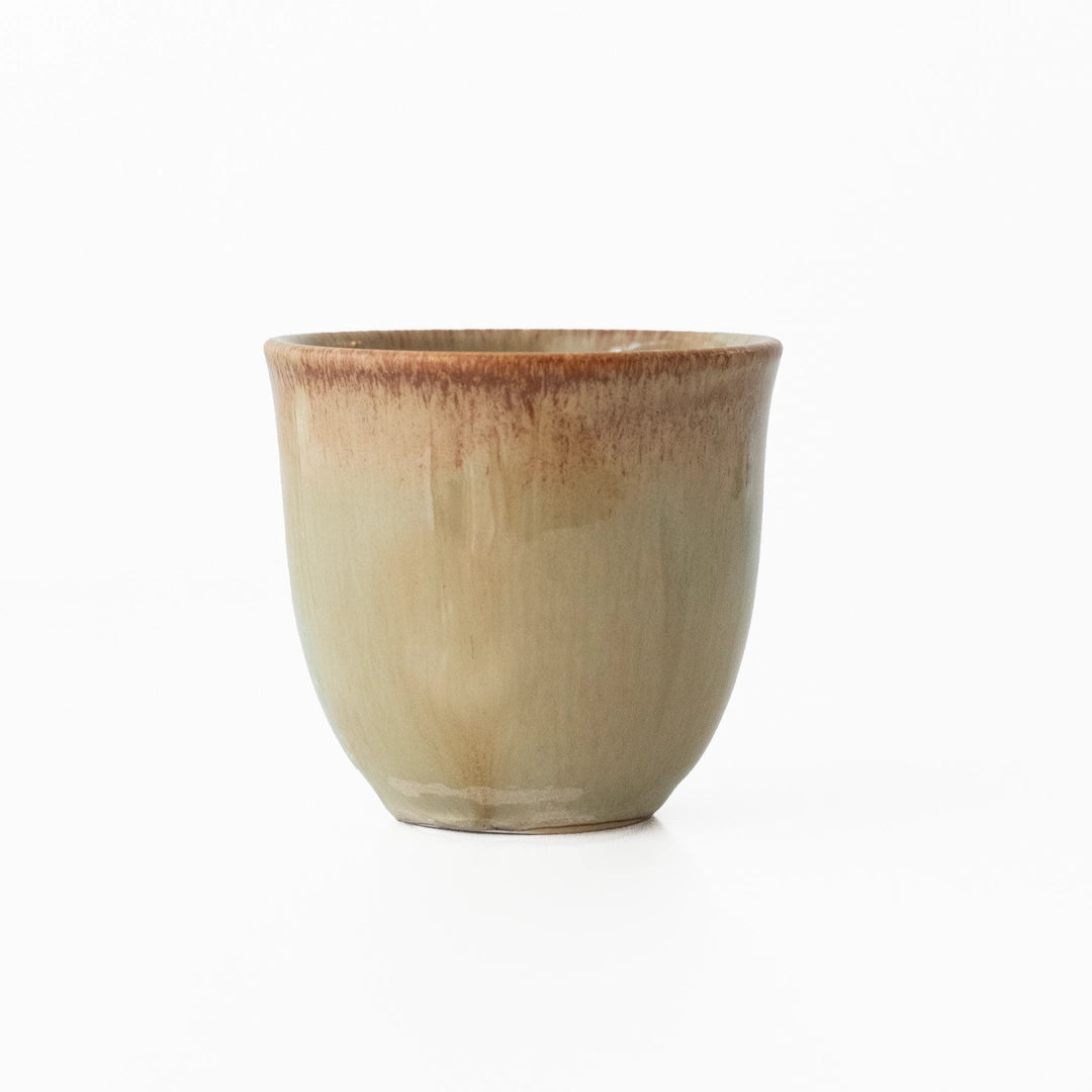 Stoneware Chawan Bardak - Müdavim Yeşil