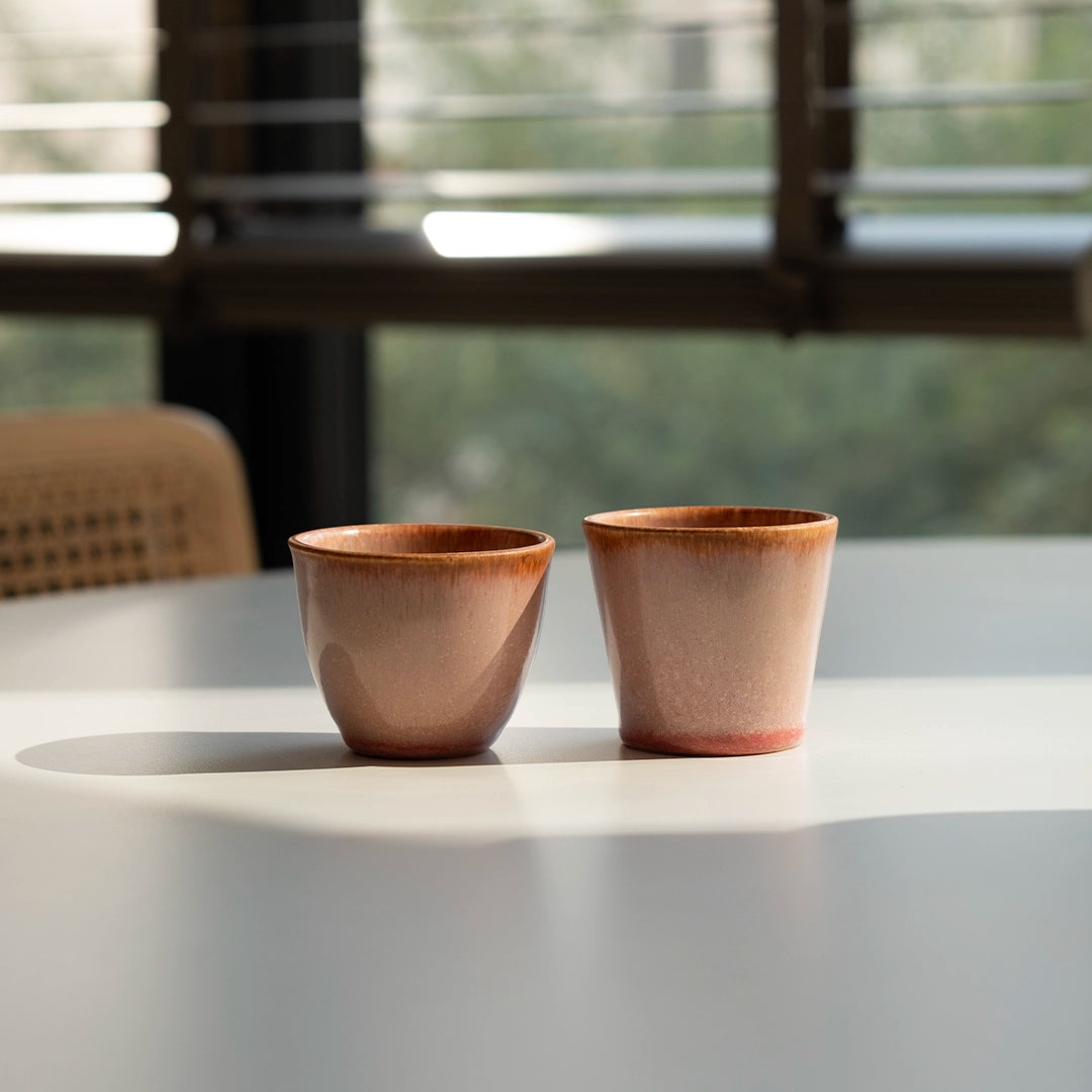 Stoneware Espresso Chawan - Gonca Pembe