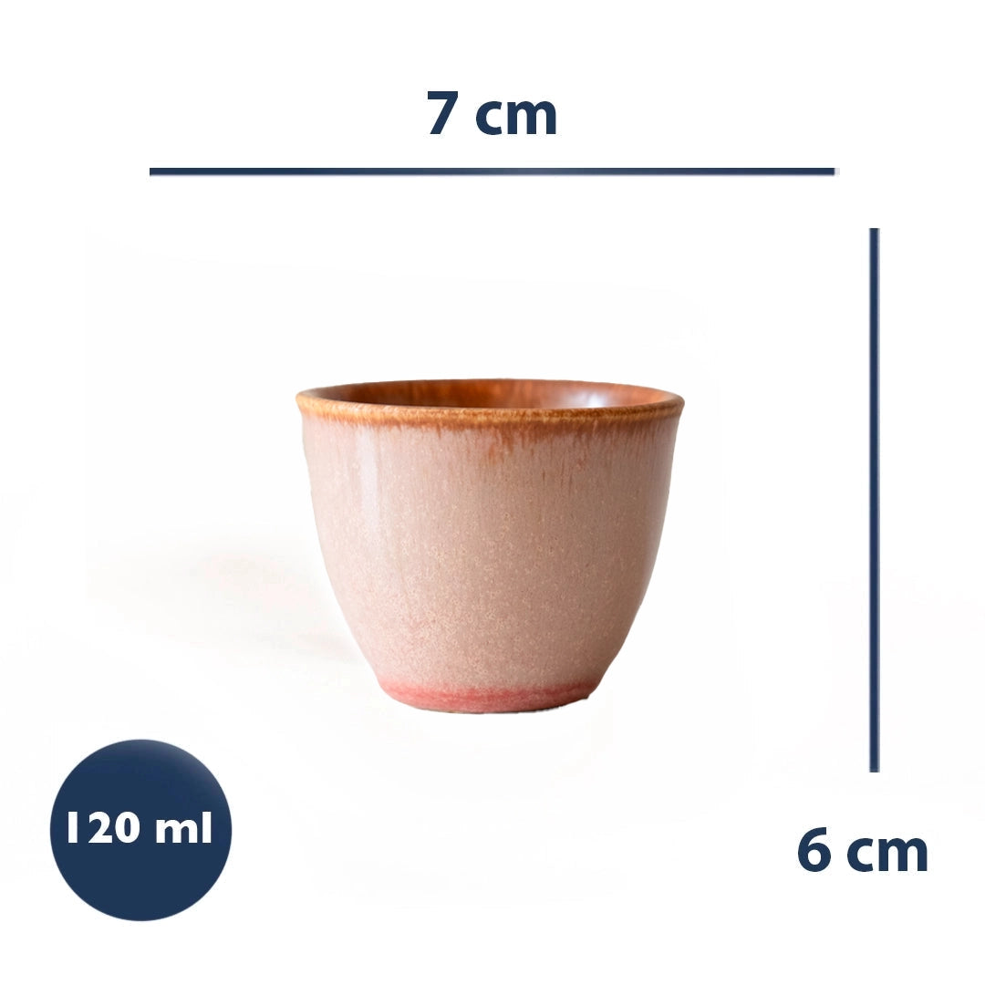 Stoneware Espresso Chawan - Gonca Pembe