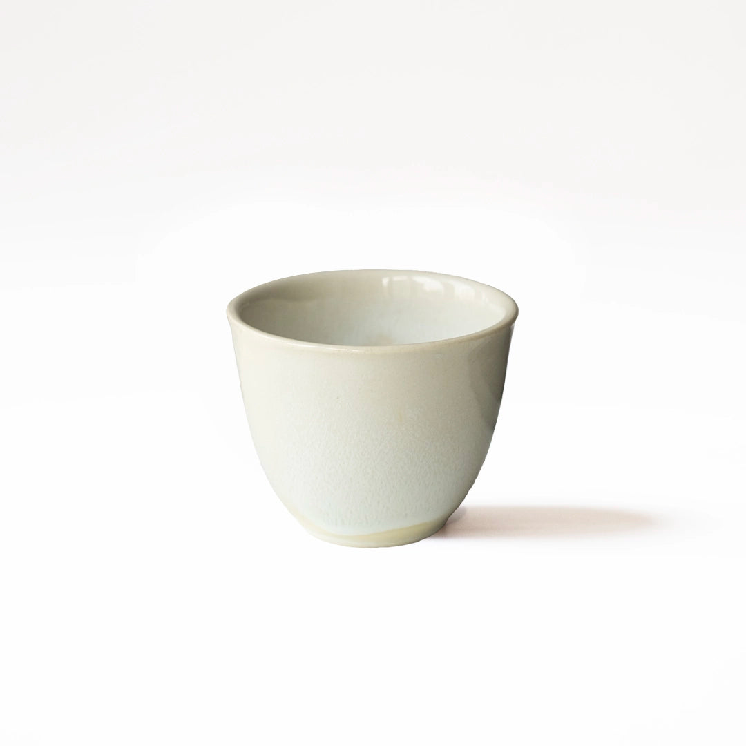 Stoneware Espresso Chawan - İnci Beyaz