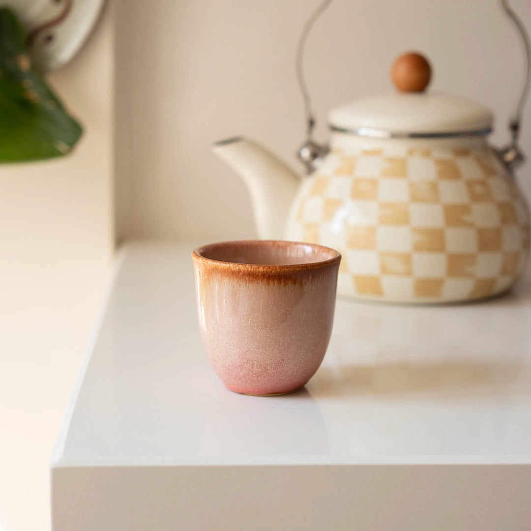 Stoneware Chawan Bardak - Gonca Pembe