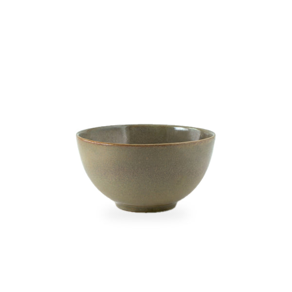 El yapımı stoneware seramik çorba kasesi, Müdavim Yeşil, Ø14 × 6,5 cm renk:Müdavim Yeşil paket:Tekli