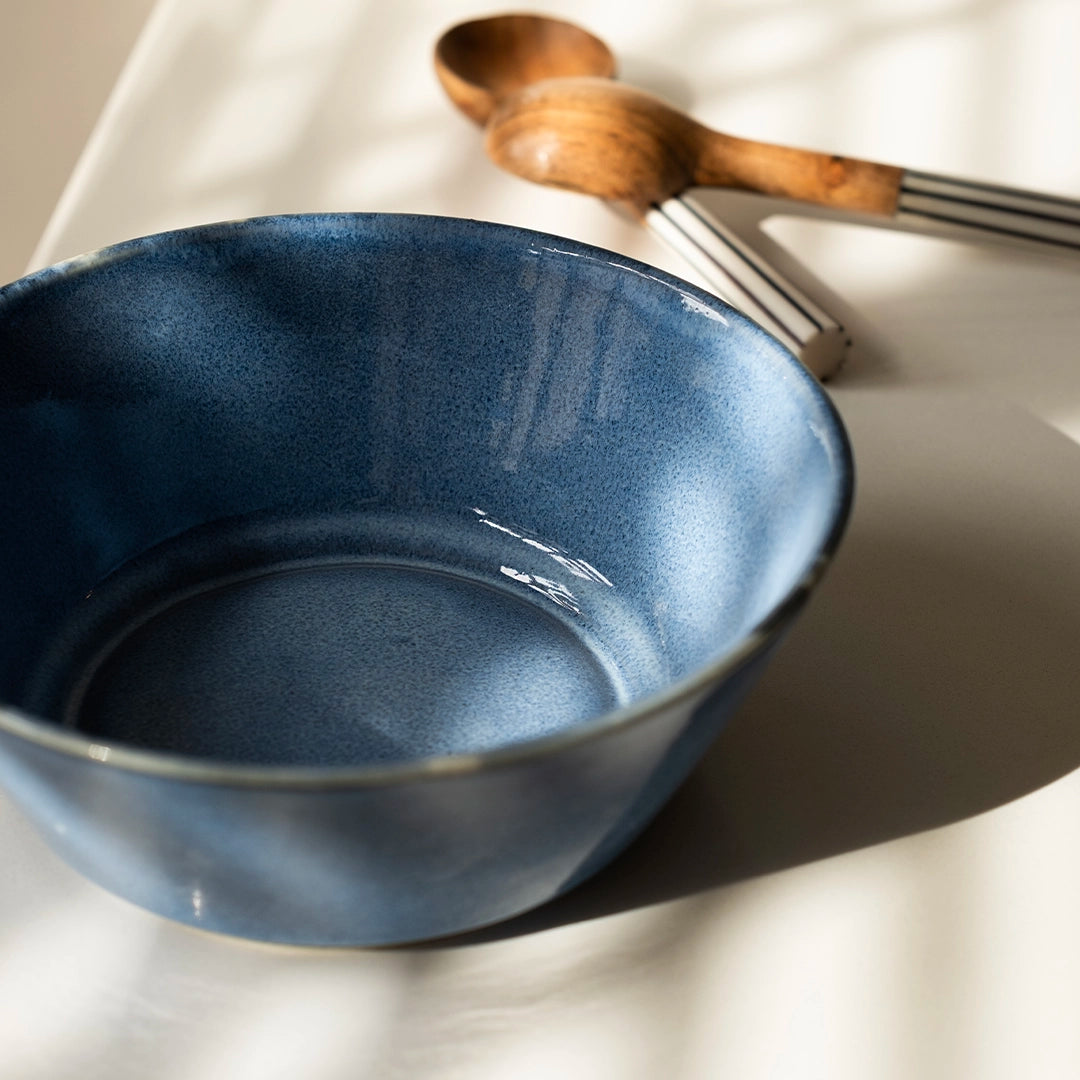 Stoneware Derin Bowl - Sayfi Mavi