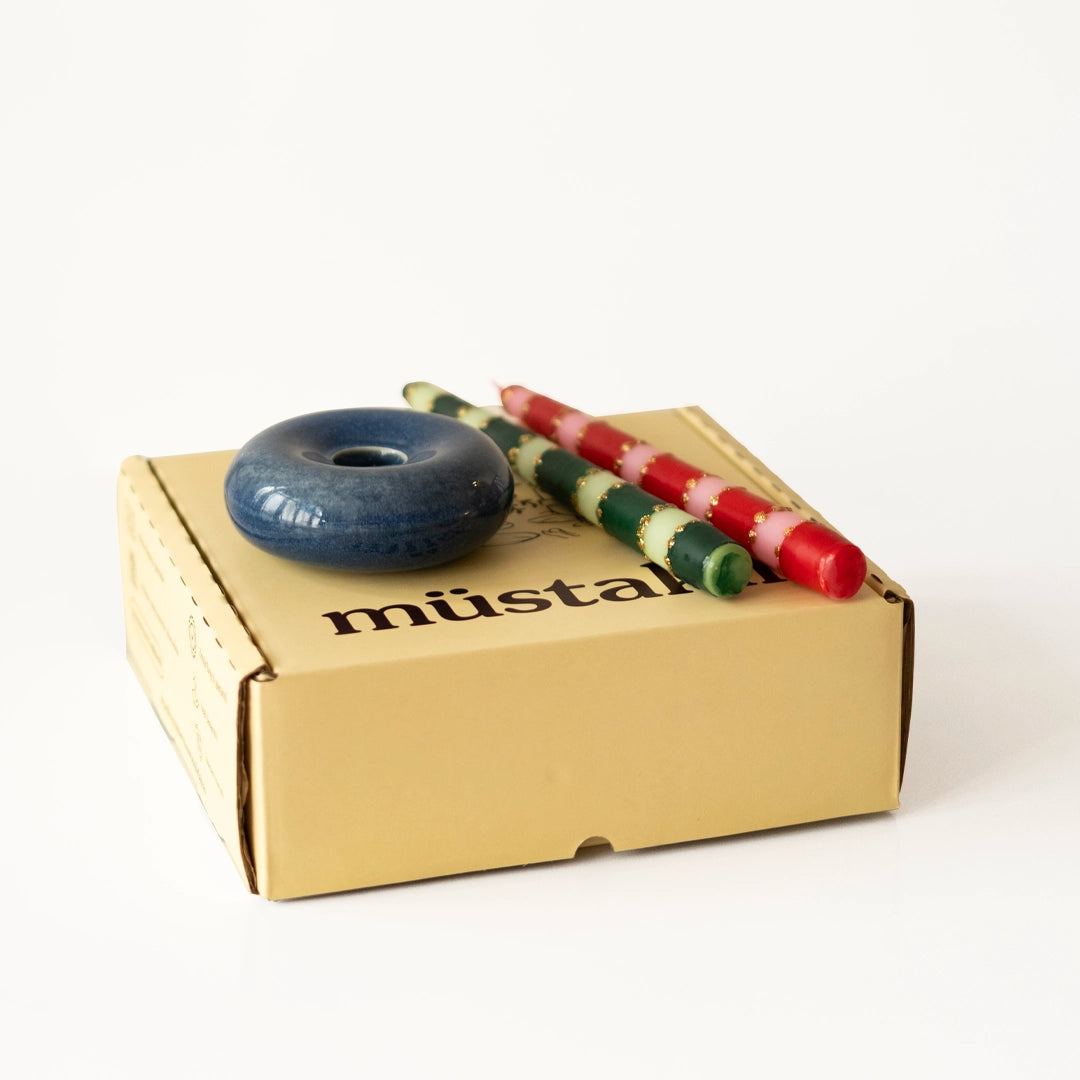 Donut Şamdan + Çizgili 2&