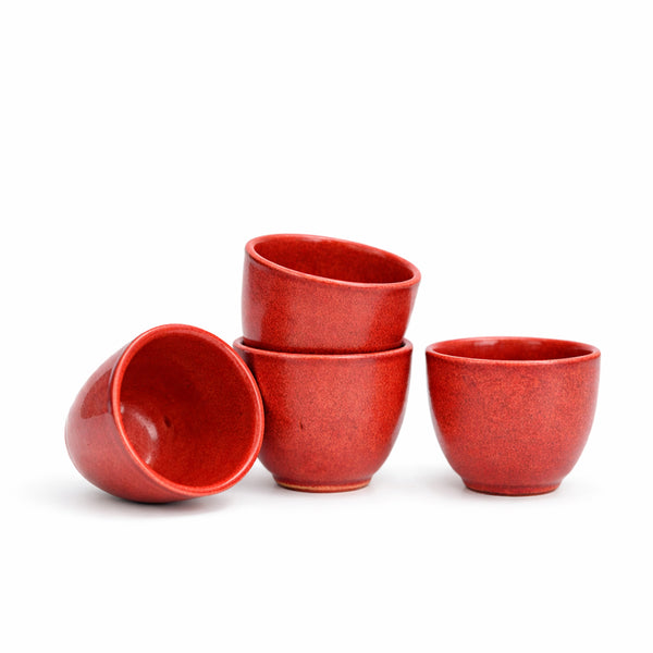 renk:Dem Kırmızı paket:4'lü Set