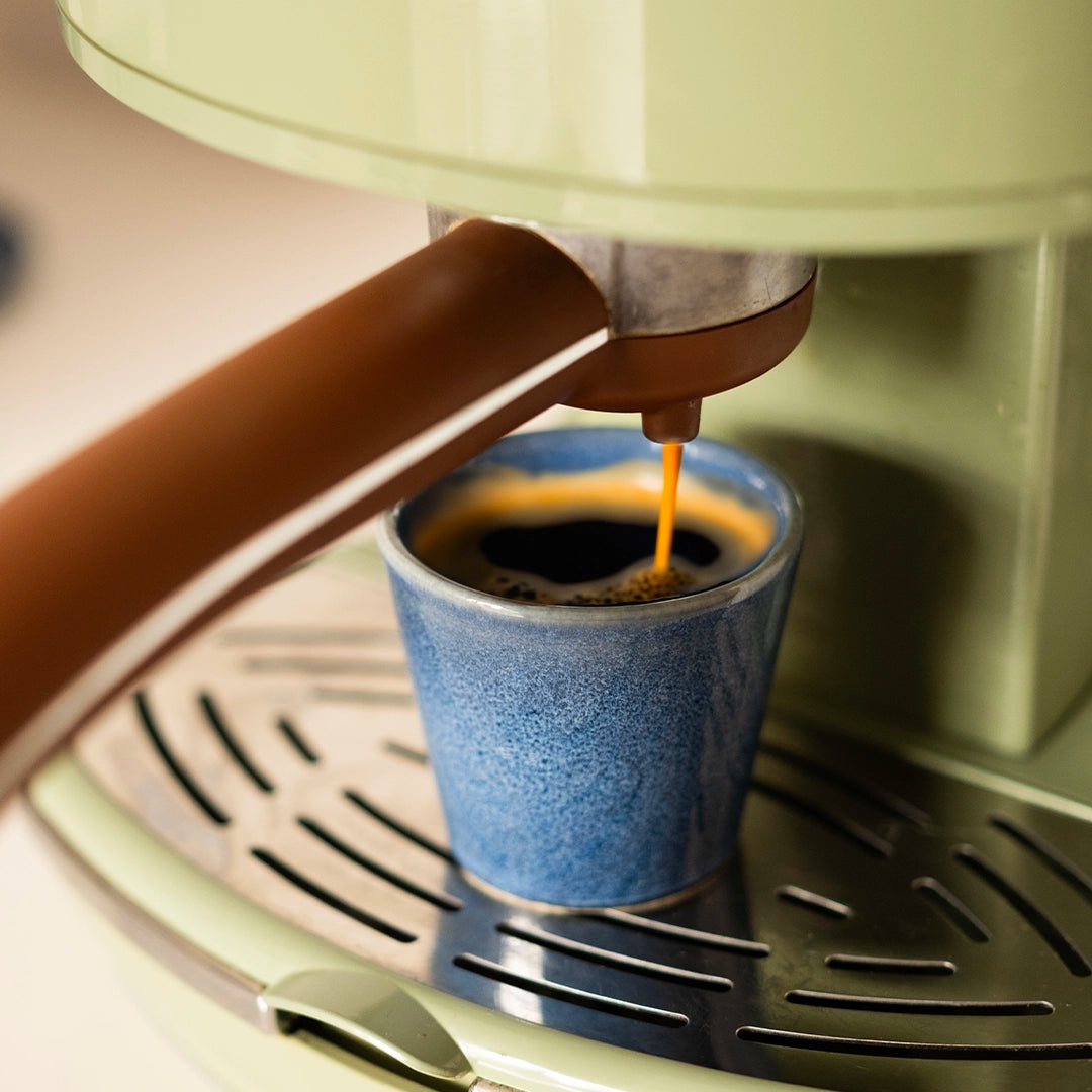 Stoneware Espresso Bardağı - Sayfi Mavi