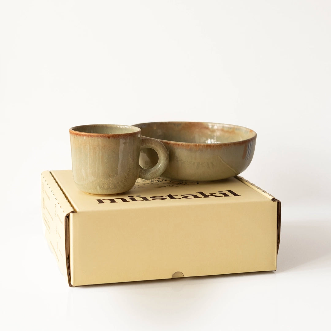 Kahvaltı Ritüeli: Müdavim Yeşil Bowl + Kupa