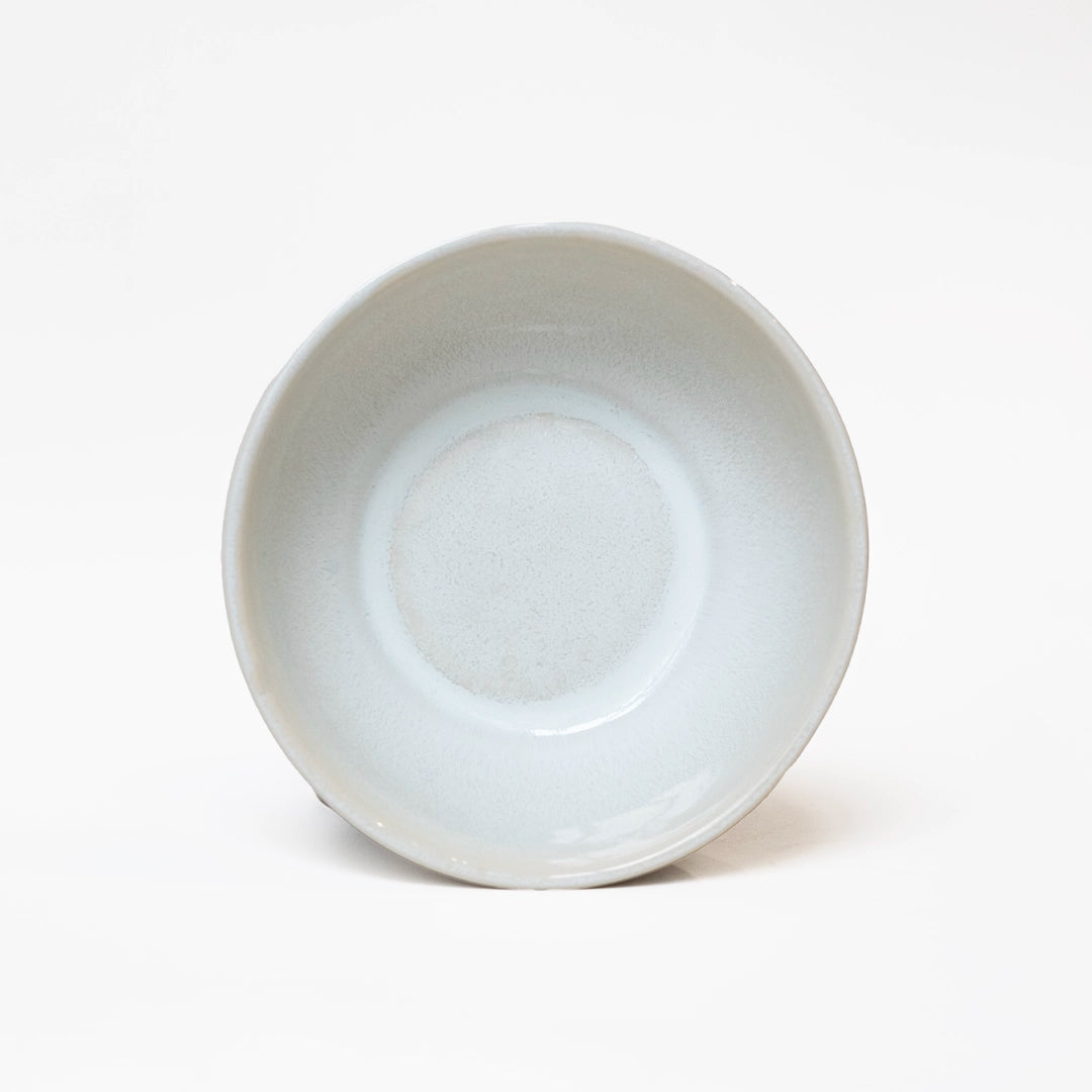 Stoneware Kase - İnci Beyaz