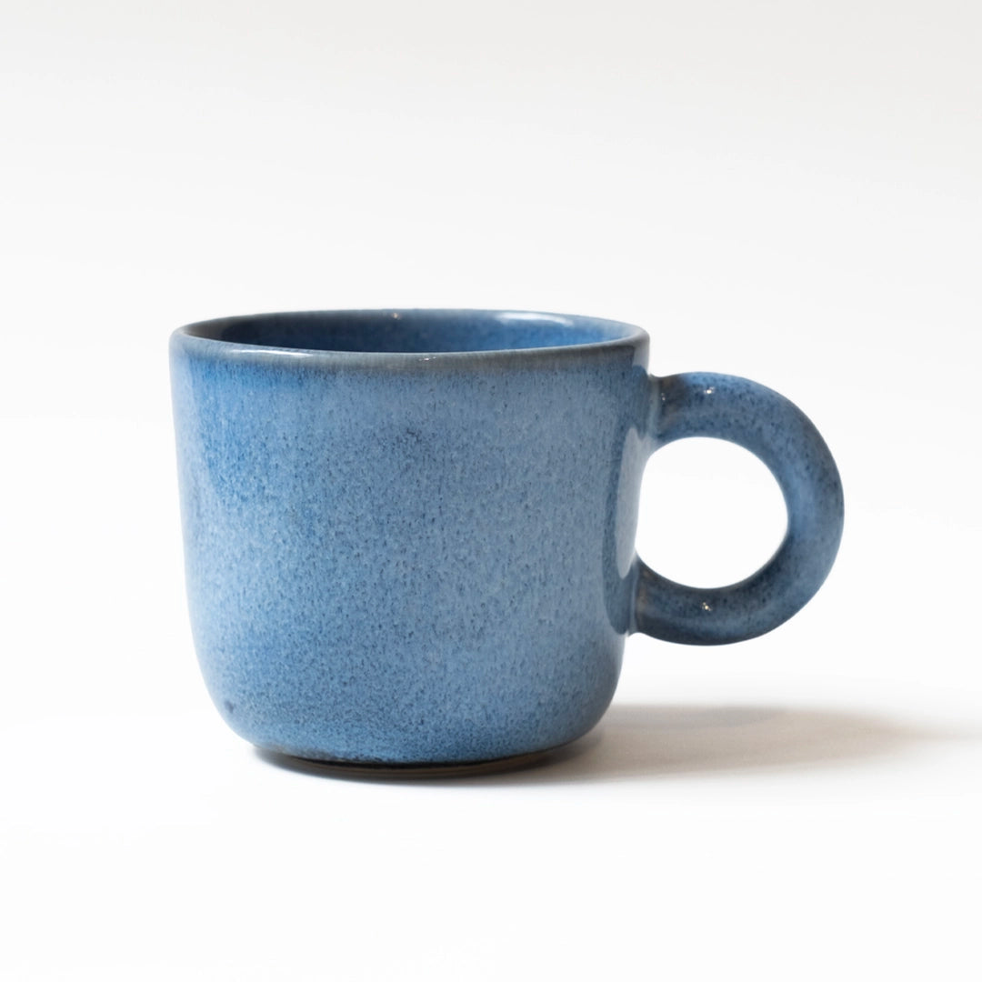 Stoneware Kupa - Sayfi Mavi