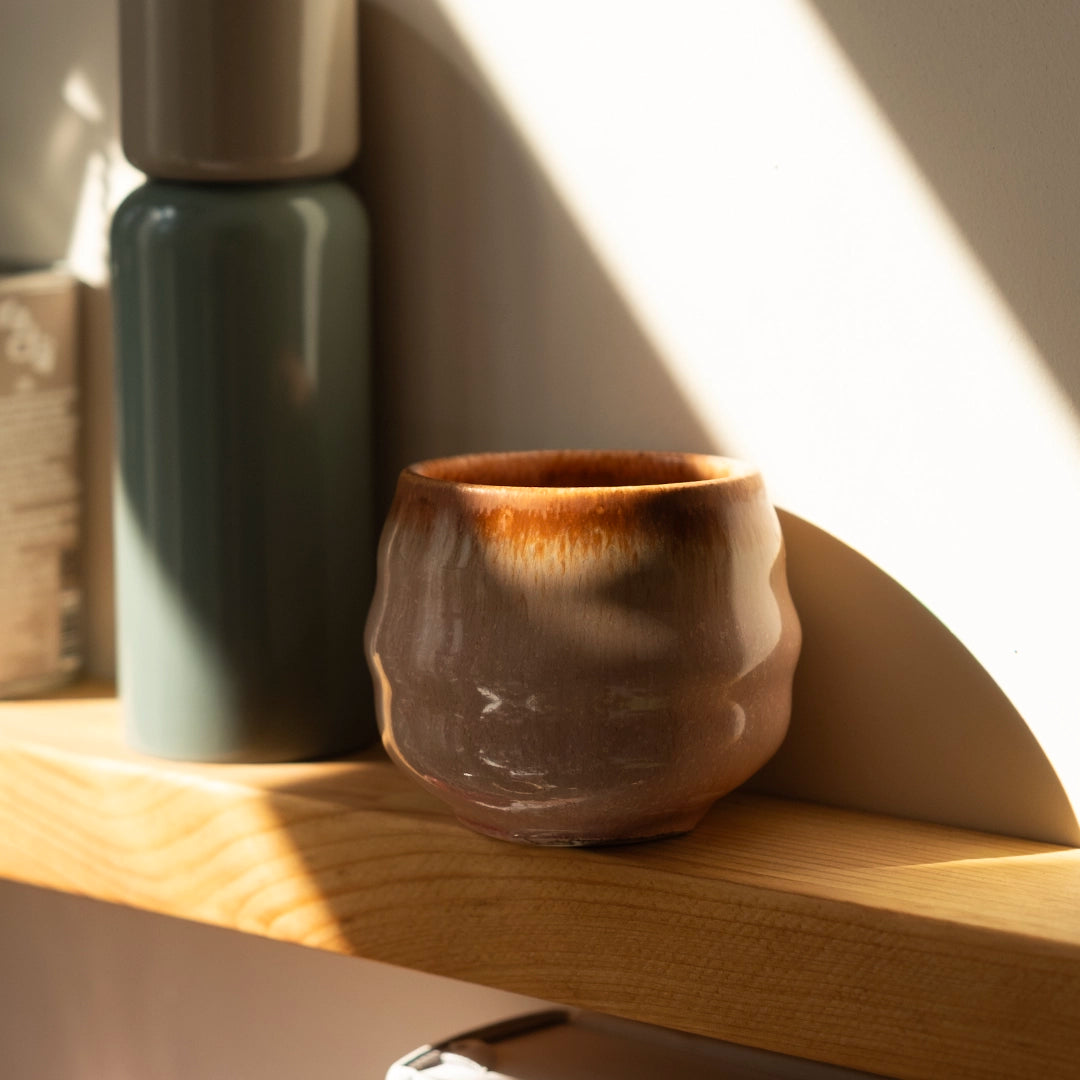 Stoneware Bardak - Gonca Pembe