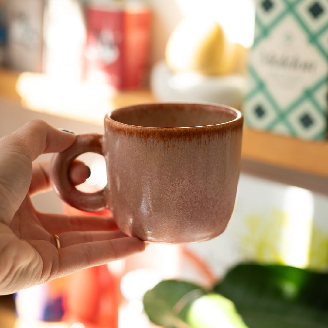 Stoneware Kupa - Gonca Pembe