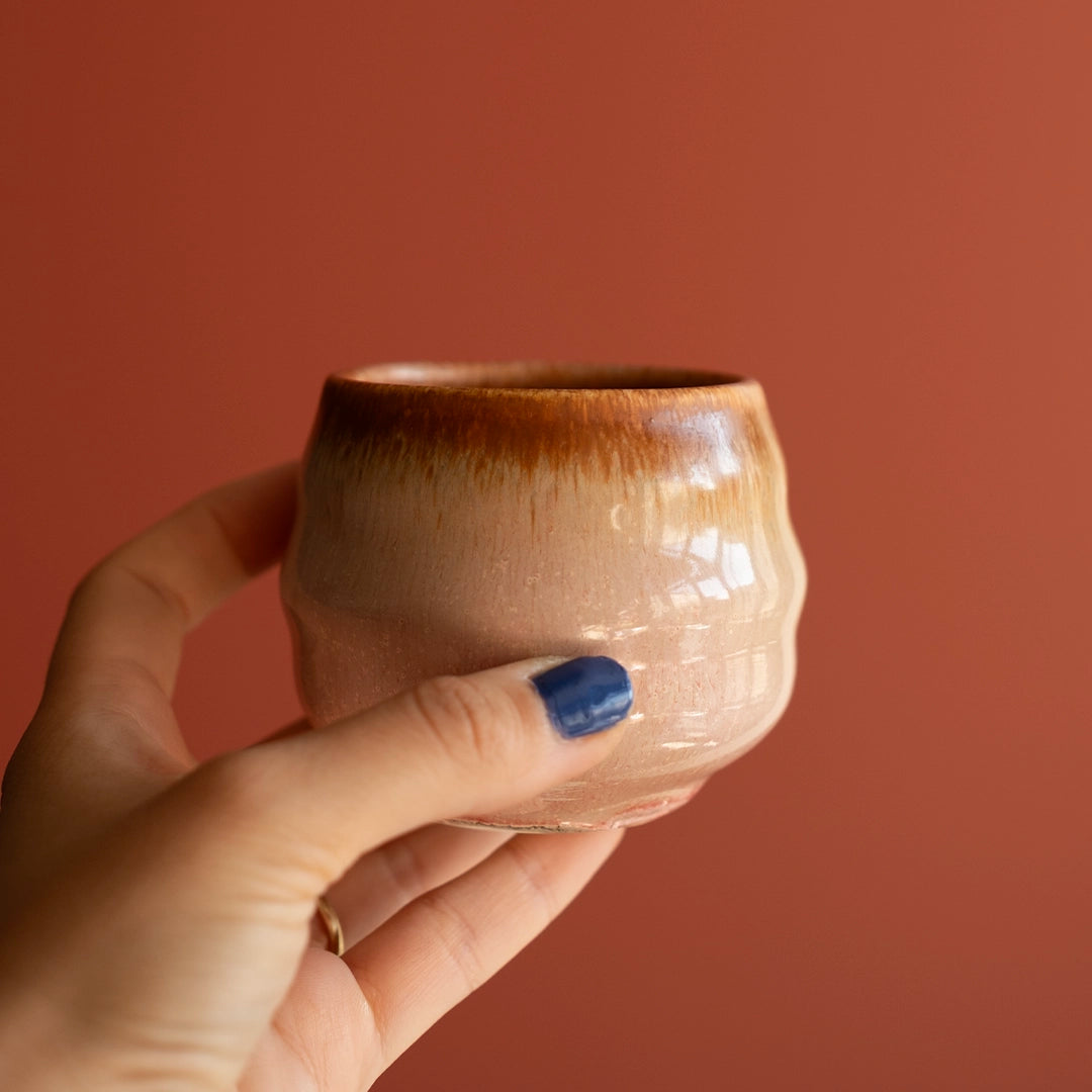 Stoneware Bardak - Gonca Pembe