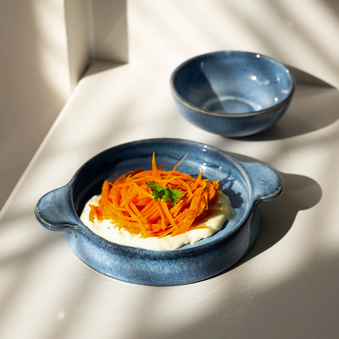 Stoneware Meze Tabağı - Sayfi Mavi