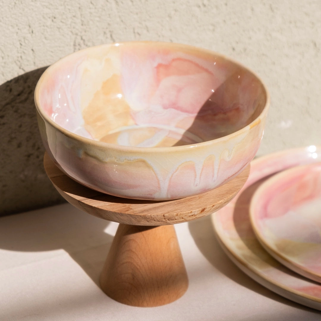 Stoneware Bowl - Müdavim Pembe