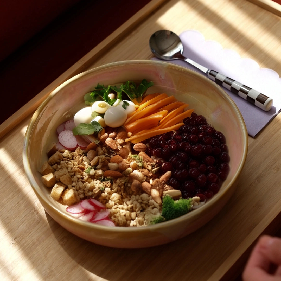 Stoneware Yayvan Bowl - Müdavim Pembe