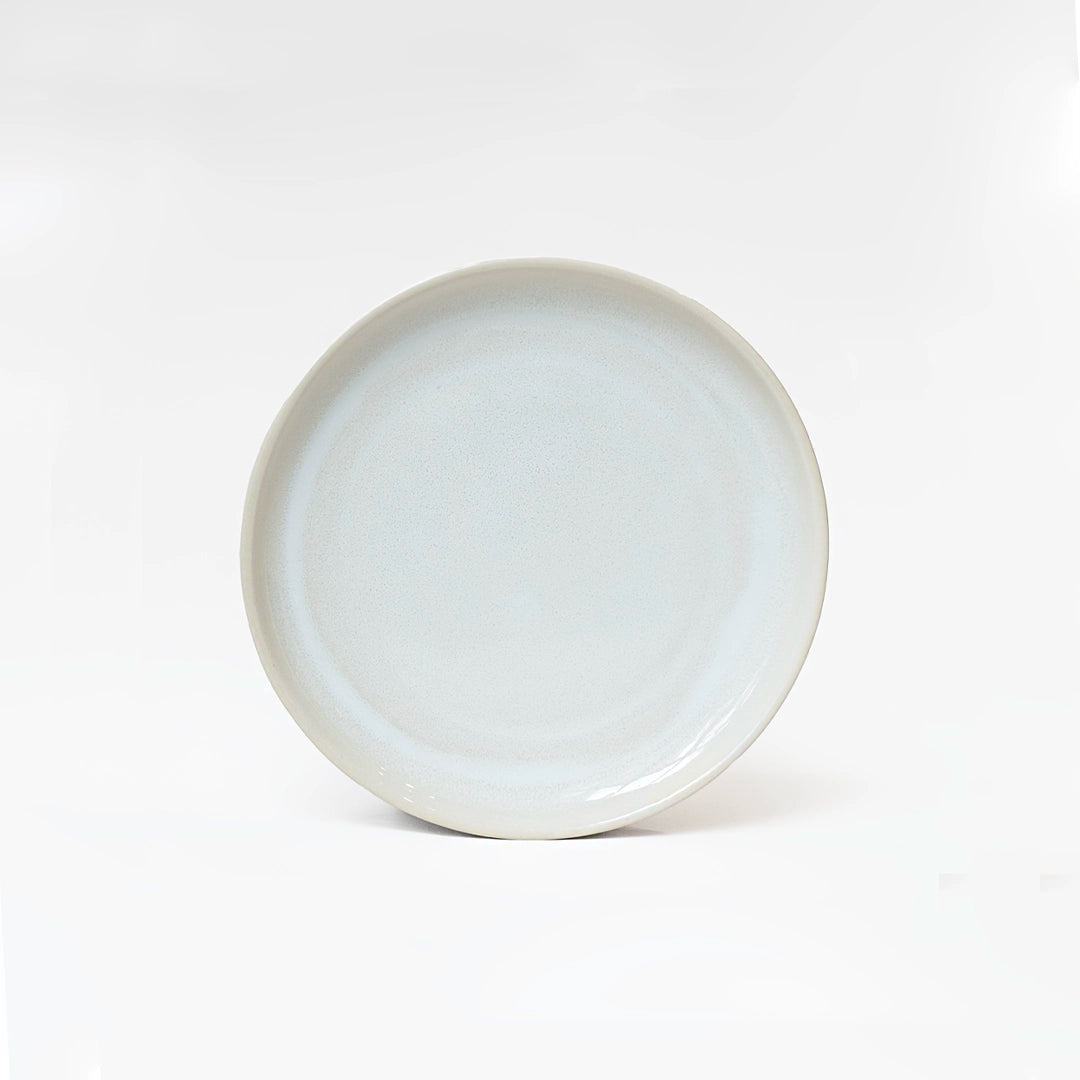 Stoneware Tatlı Tabağı - İnci Beyaz