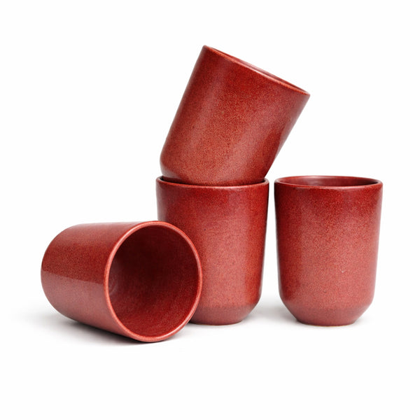 renk:Dem Kırmızı paket:4'lü Set