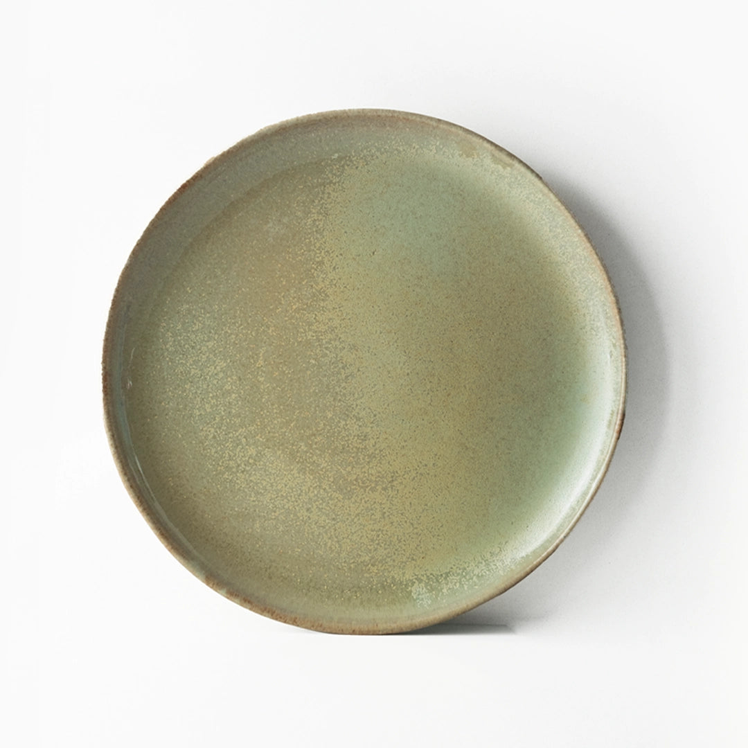 Stoneware Yemek Tabağı - Müdavim Yeşil