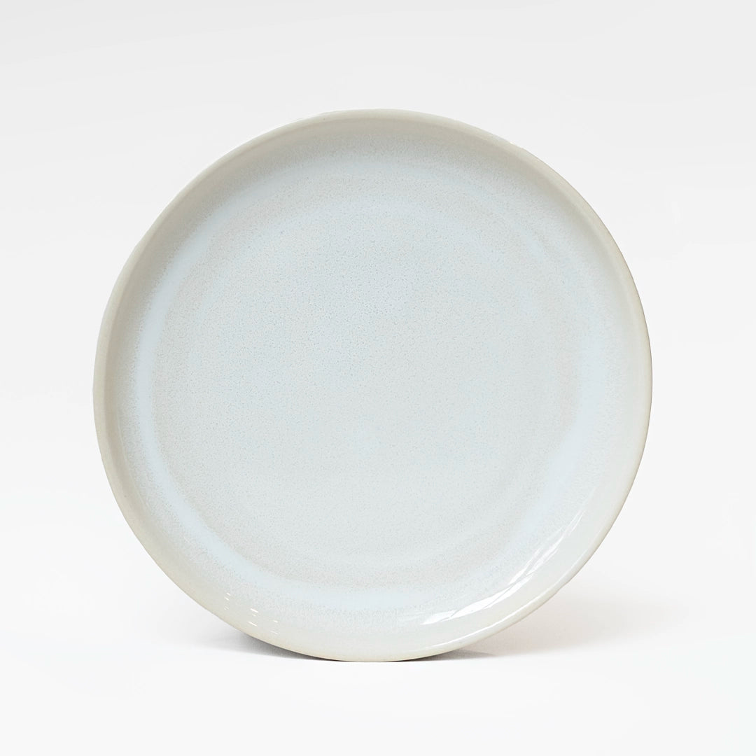 Stoneware Yemek Tabağı - İnci Beyaz