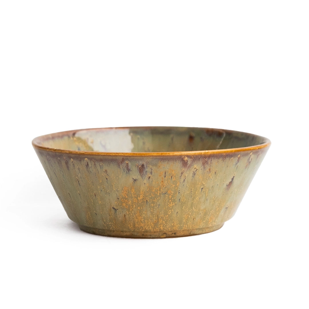 Stoneware Bowl II - Müdavim Yeşil