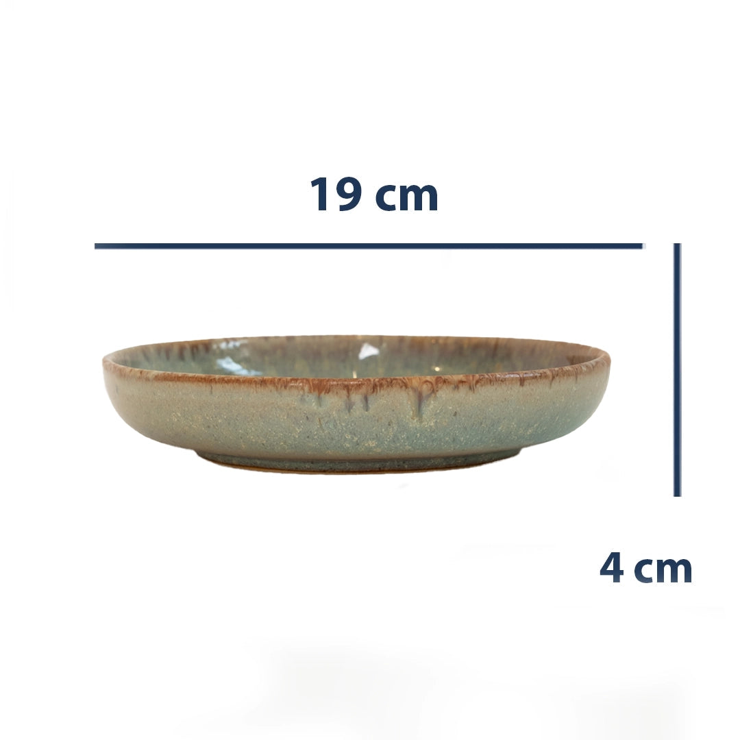 Stoneware Derin Tabak - Müdavim Yeşil