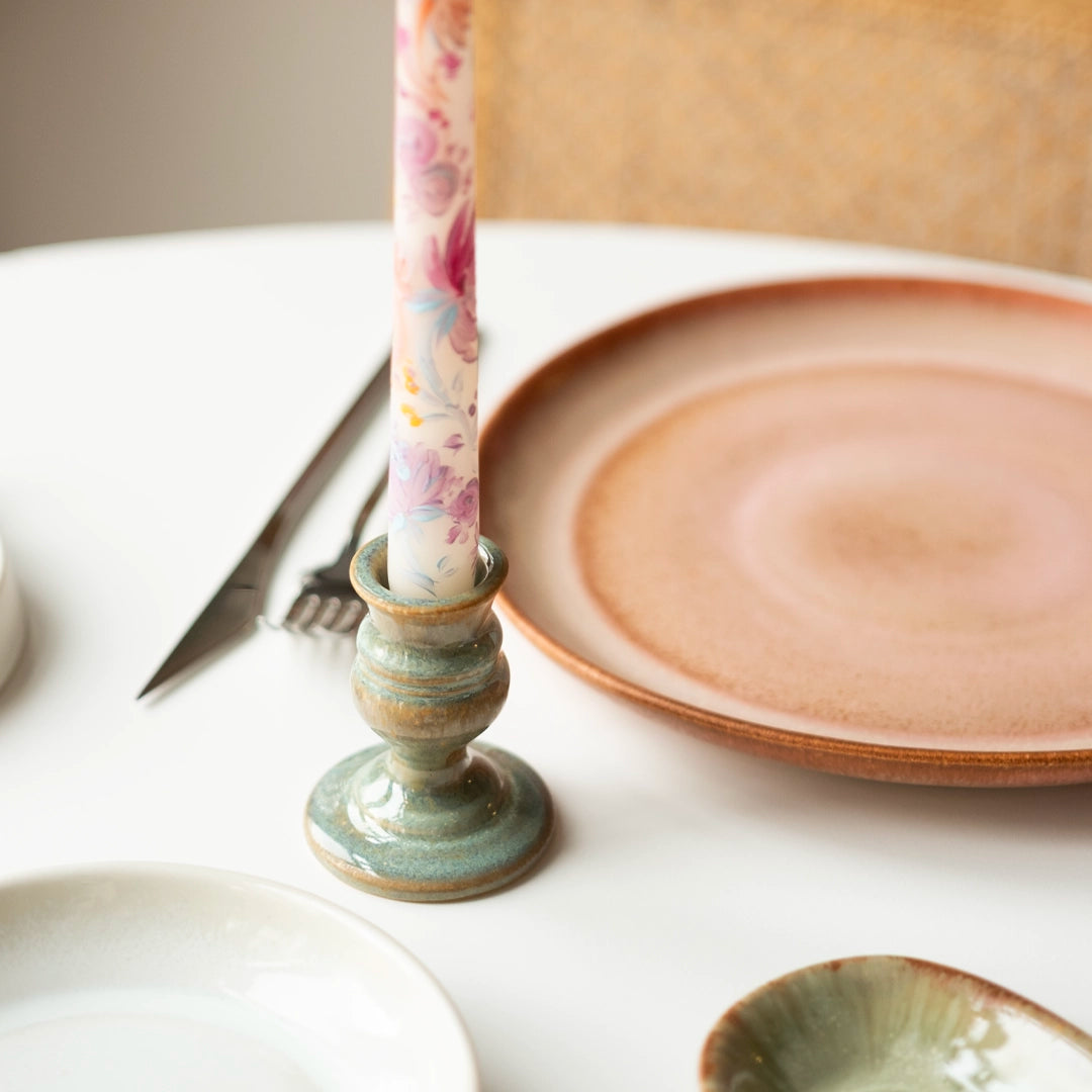 Stoneware Şamdan - Müdavim Yeşil