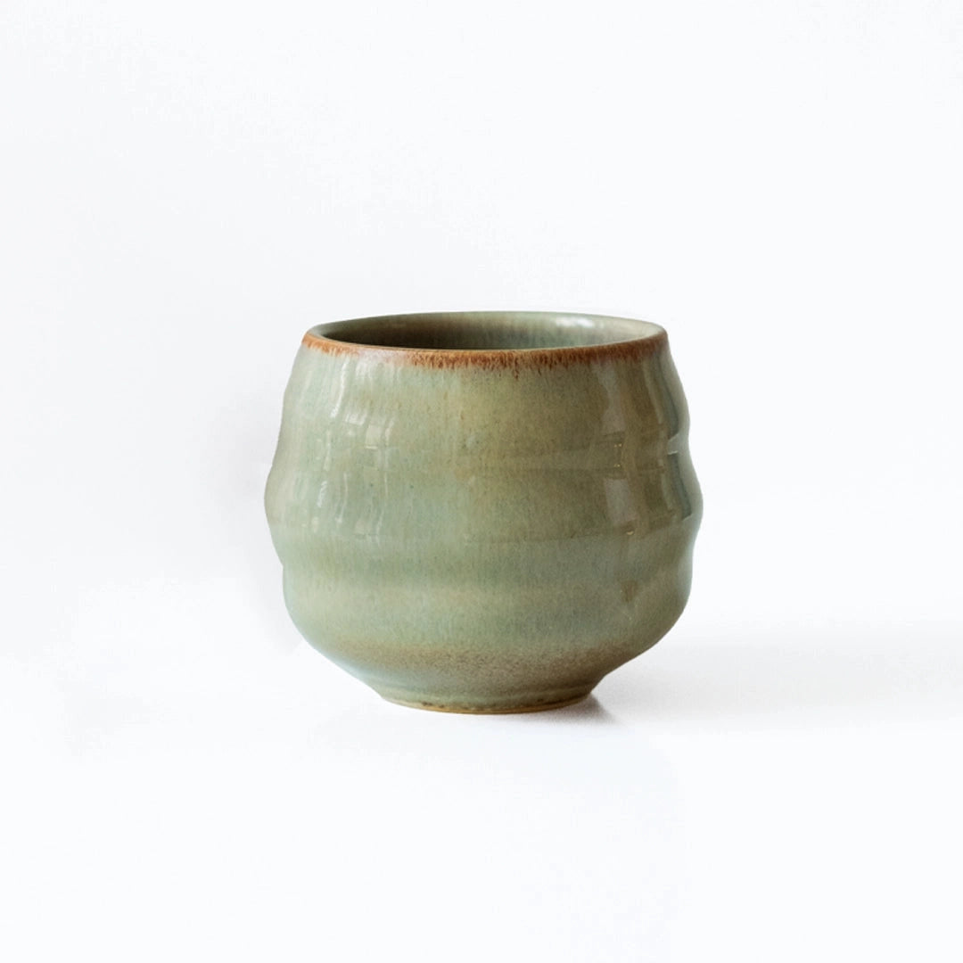 Stoneware Bardak - Müdavim Yeşil