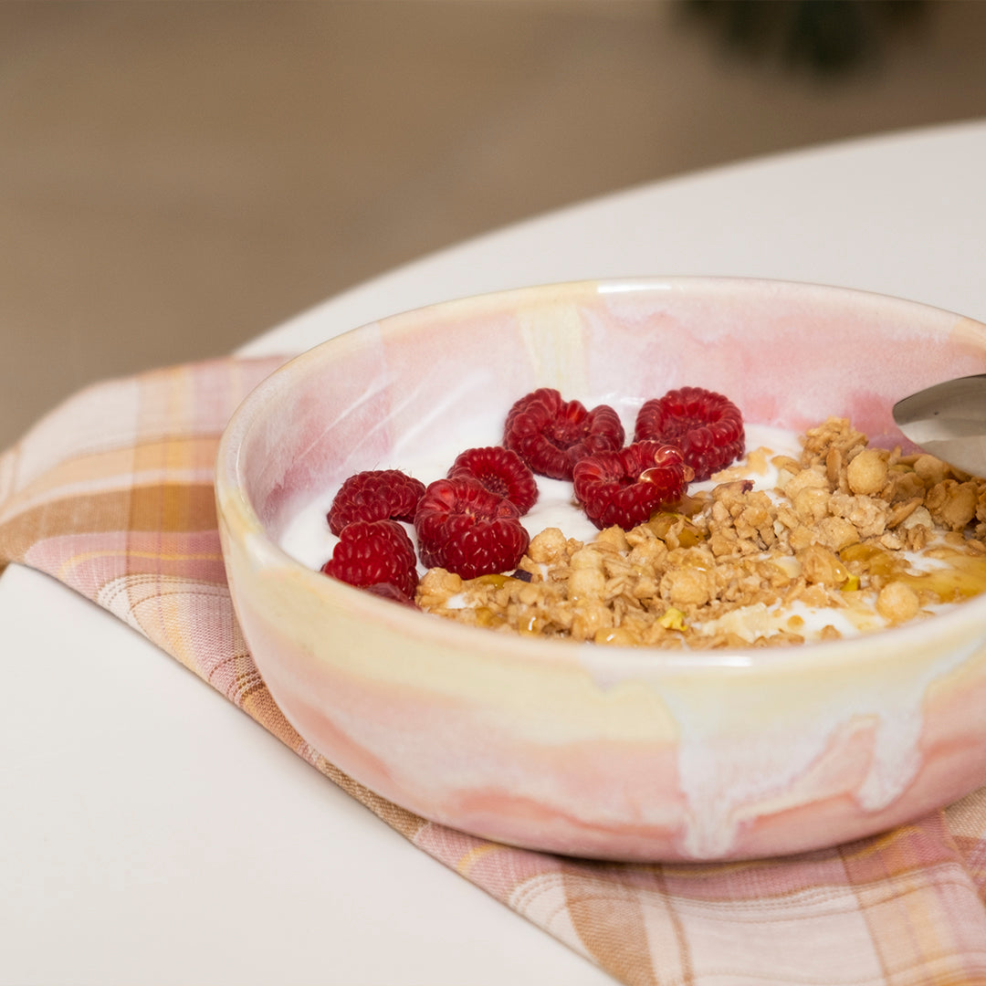 Stoneware Bowl - Müdavim Pembe