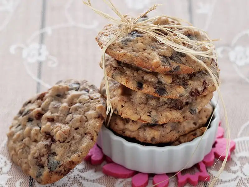 5 Malzemeli Glutensiz Yulaflı Kurabiye Tarifi