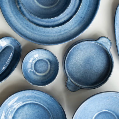Stoneware Meze Tabağı - Sayfi Mavi
