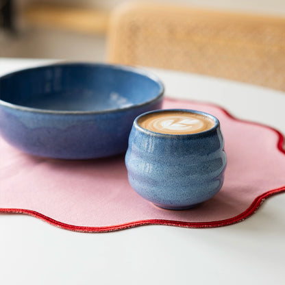 Stoneware Bardak - Sayfi Mavi