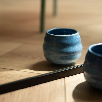 Stoneware Bardak - Sayfi Mavi