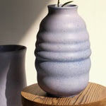Stoneware Bombeli Vazo - Mor
