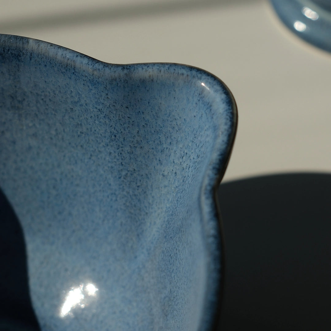 Stoneware Matcha Kasesi - Sayfi Mavi