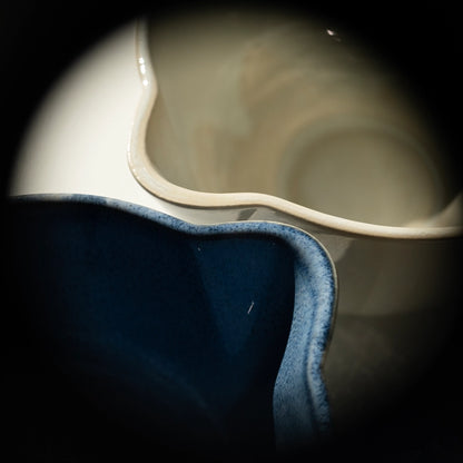 Stoneware Matcha Kasesi - Sayfi Mavi