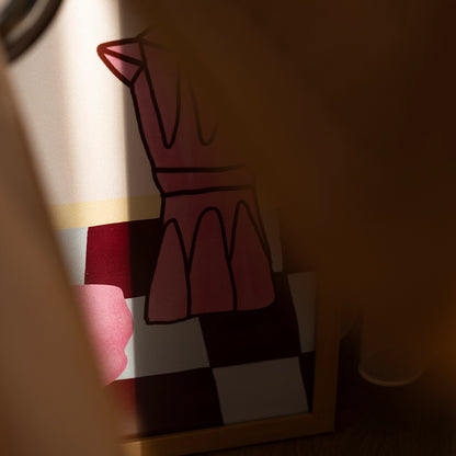 Çerçeveli Moka Pot Poster