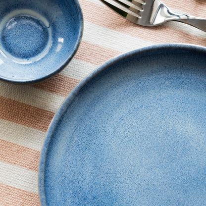 Stoneware Kahvaltı Tabağı - Sayfi Mavi